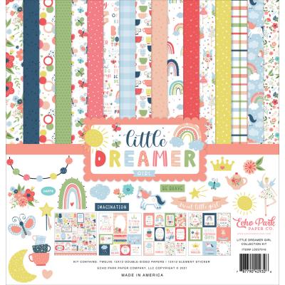 Echo Park Little Dreamer Girl Designpapier - Collection Kit